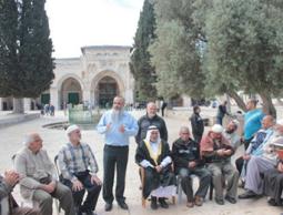 مرابطون في المسجد الأقصى (أرشيف)