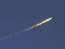 الطائرة الروسية التي سقطت في سوريا