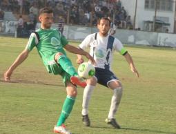 جانب من مباراة اتحاد الشجاعية والهلال