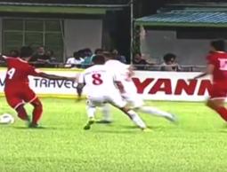 جانب من المباراة