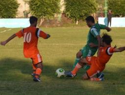 جانب من المباراة