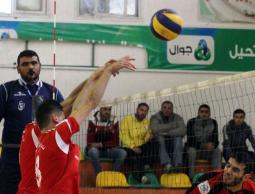 أحد لقاءات دوري الطائرة