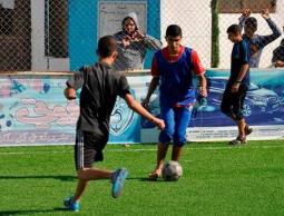 جانب من أحد مباريات البطولة