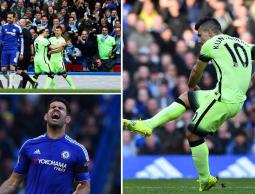 جانب من المباراة