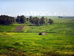 هضبة الجولان في سوريا