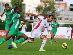 جانب من أحد مباريات خدمات رفح بالدوري