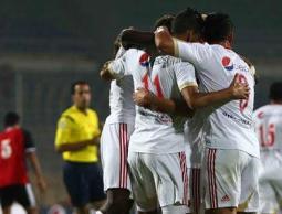 فرحة لاعبي الزمالك بالفوز