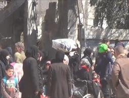 نزوح مستمر على وقع حمّام دم الغوطة الشرقية