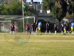 جانب من المباراة