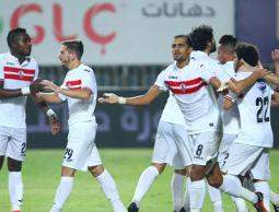 فرحة لاعبي الزمالك بالفوز