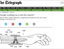 غوغل تطور جهازا يدمر الخلايا السرطانية بالدم