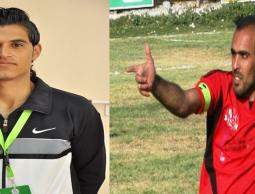 من اليمين: غنام, وحسان