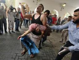 مشاهد من العدوان الاسرائيلي على قطاع غزة