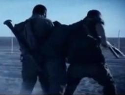 مشهد تمثيلي لخطف جنود الاحتلال(أرشيف)