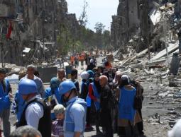 من داخل مخيم اليرموك