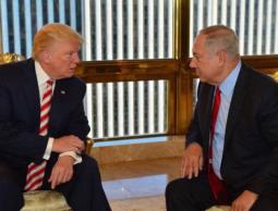 نتنياهو خلال لقاءه مع ترمب