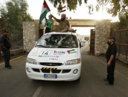 وفد يصل قطاع غزة (الأرشيف)