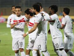 فرحة لاعبي الزمالك بالفوز