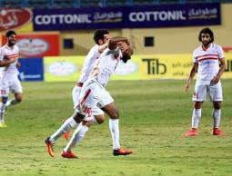 فرحة لاعبي الزمالك بالفوز