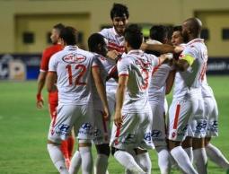 فرحة لاعبي الزمالك بالفوز