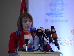 وزيرة النقل الأردنية لينا شبيب