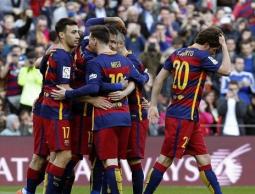 لاعبو برشلونة