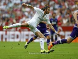 جانب من مباراة ريال مدريد وتوتنهام