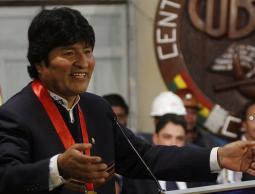 الرئيس البوليفي إيفو موراليس