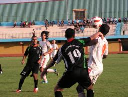 إحدى مباريات دوري غزة