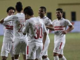 فرحة لاعبي الزمالك بالفوز