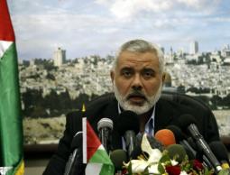 رئيس الوزراء الفلسطيني إسماعيل هنية 