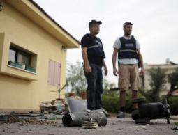  سقوط صاروخ على اسرائيل (أرشيف)