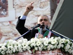 رئيس الوزراء الفلسطيني اسماعيل هنية