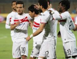 فرحة لاعبي الزمالك بالفوز