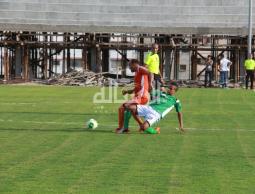 جانب من مباراة خدمات رفح واتحاد خانيونس