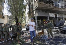 اثار قصف كتائب القسام لمدينة "تل أبيب"