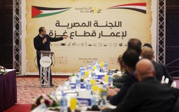 اللجنة المصرية لإعادة إعمار غزة تعقد ورشة عمل بغزة