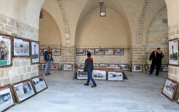 معرض معالم مقدسية ضمن فعاليات أسبوع القدس العالمي في غزة