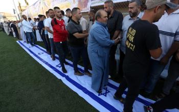 بيت عزاء للشهداء الذين استشهدوا في العدوان الإسرائيلي في رفح