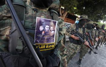 حفل تأبين للشهداء في مدينة رفح