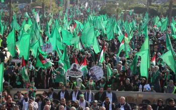 مهرجان انطلاقة حماس الـ35 "آتون بطوفان هادر"