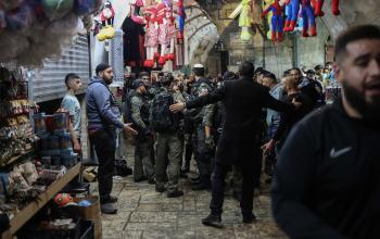 شرطة الاحتلال تمنع المعتكفين من الدخول للصلاة في المسجد الأقصى
