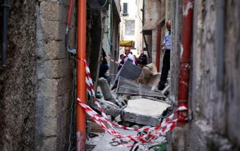 آثار اقتحام الاحتلال مخيم بلاطة في نابلس الليلة الماضية