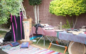 الجمعية الفلسطينية للتنمية وحماية التراث تنظم فعالية بعنوان (ترميم خيمتنا) لإحياء ذكرى النكبة الـ75