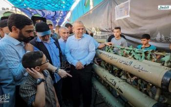 معرض بعنوان (المقاومة صورة وتذكار) شمال قطاع غزة.