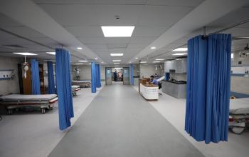 افتتاح مشروع تطوير قسم الطوارئ في مجمع الشفاء بغزة