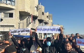 مسيرة جماهيرية في بيت لاهيا دعمًا للمقاومة