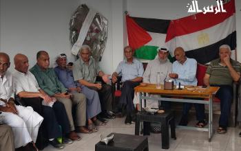 اللّقاء الوطني للعائلات والعشائر في مدينة غزة، لاتخاذ موقف من التعدي على المساعدات الإنسانية