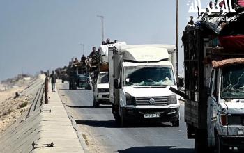 مواطنون يجبرون على النزوح من شمال مدينة غزة باتجاه الجنوب بعد تكثيف القصف الإسرائيلي