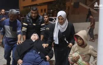 وصل عدد من المرضى العالقين في القدس إلى مجمع ناصر الطبي بخانيونس